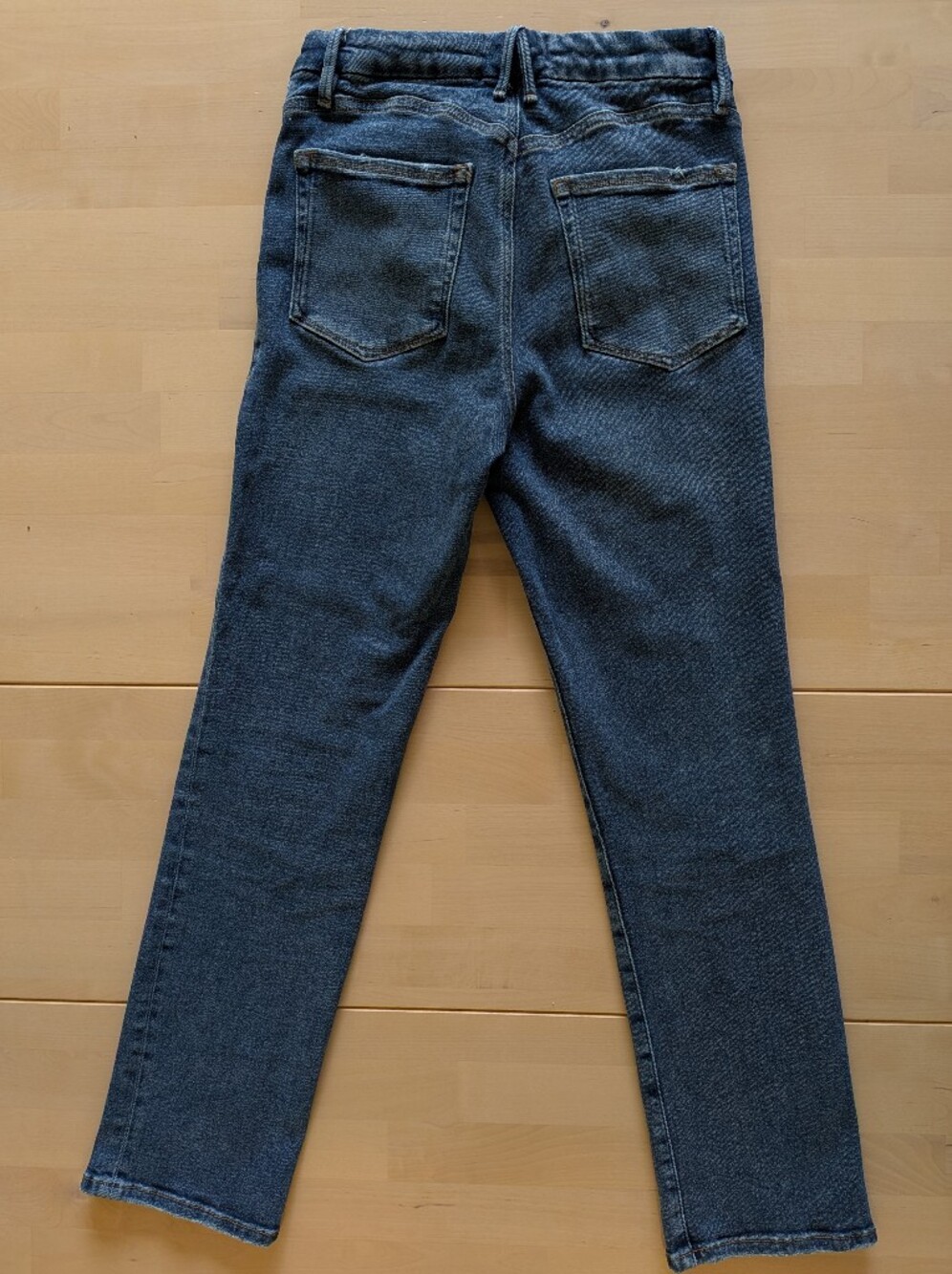 Good American Good Legs Straight Leg Indigo Size 6 or 28 - Picture 2 of 10